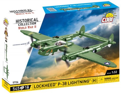 Lockheed P-38 H Lightning Cobi Klocki