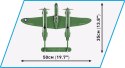 Lockheed P-38 H Lightning Cobi Klocki