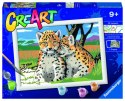 Malowanka CreArt dla dzieci Jaguary Ravensburger Polska