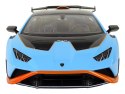 Auto R/C Lamborghini Huracan 1:14 Rastar Niebieskie