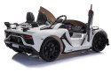 Auto na akumulator Lamborghini Aventador SX2028 Biały AP