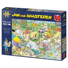 Puzzle Jumbo 1000 elementów Biwakowanie Tm Toys