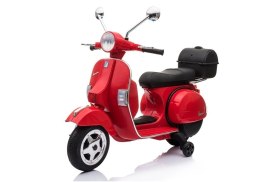 Skuter na Akumulator Vespa Czerwony EZ