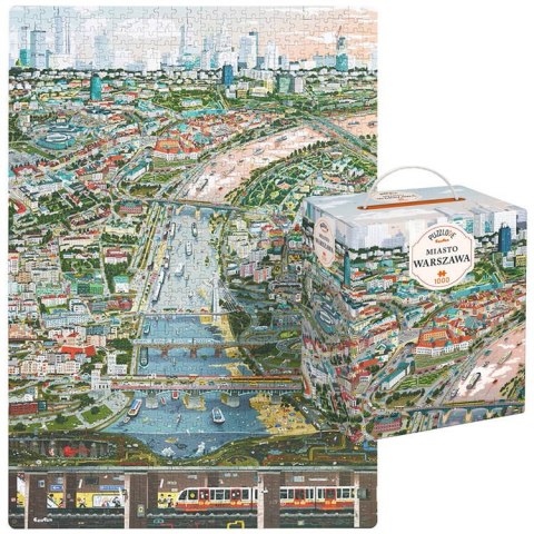 CzuCzu Puzzle Miasto Warszawa 1000 el. ZA4856