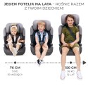 Fotelik samochodowy COMFORT UP i-Size 76-150 cm BLACK 9-36kg Kinderkraft