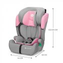 Fotelik samochodowy COMFORT UP i-Size 76-150 cm PINK 9-36kg Kinderkraft