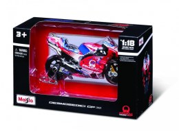 Model metalowy Motocykl Ducati Pramac racing 2021 1/18 Maisto