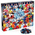 Puzzle 1000 elementów World Football Stars Winning Moves