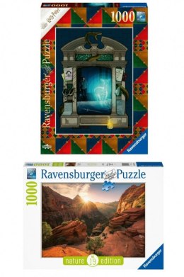 Puzzle 1000 elementów Zestaw 2w1 16754+16748 Ravensburger Polska