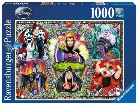 Puzzle 1000 elementów Disney Czarownice Ravensburger Polska