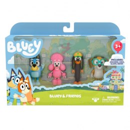 Figurki Bluey 4-pak Przyjaciele Tm Toys