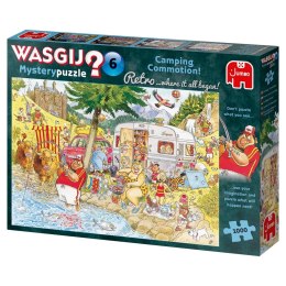 Puzzle 1000 elementów Wasgij Mystery Kamping Tm Toys