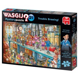 Puzzle 1000 elementów Wasgij Mystery Wycieczka po fabryce Tm Toys