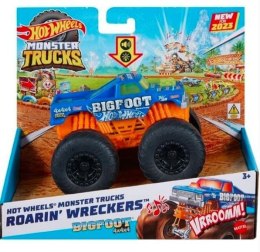 Pojazd 1:43 Monster Trucks Roarin Wreckers światła i dźwięki Hot Wheels