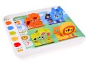 Hola interaktywny Panel nauka emocji liczb figur Montessori ZA4652