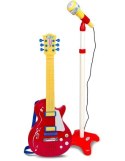 Gitara rockowa z mikrofonem scenicznym Bontempi