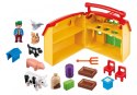 Zestaw z figurkami 1.2.3 6962 Moje przenośne gospodarstwo rolne Playmobil