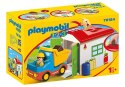 Zestaw z figurkami 1.2.3 70184 Ciężarówka z garażem sorter Playmobil