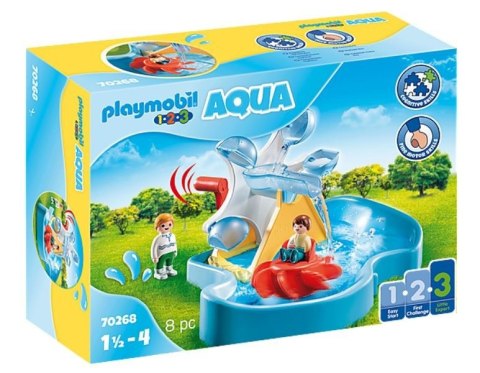 Zestaw z figurkami 1.2.3 70268 AQUA Młyn wodny z karuzelą Playmobil