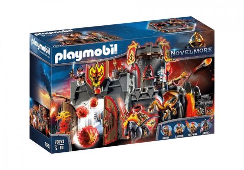 Zestaw z figurkami Novelmore 70221 Twierdza wojowników Burnham Playmobil