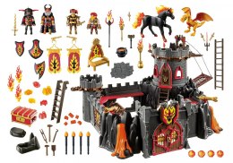 Zestaw z figurkami Novelmore 70221 Twierdza wojowników Burnham Playmobil