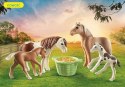 Figurki Country 71000 Dwa konie islandzkie ze źrebakami Playmobil