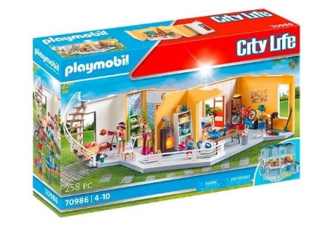 Zestaw City Life 70986 Dodatkowe piętro nowoczesnego domu Playmobil