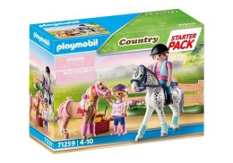 Zestaw Country 71259 Starter Pack Pielęgnacja koni Playmobil