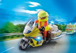 Zestaw z figurką City Life 71205 Motor ratunkowy ze światłem Playmobil