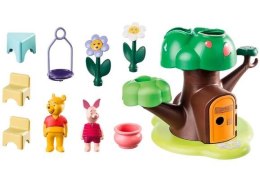 Zestaw z figurkami 1.2.3 Disney 71316 Domek w drzewie Kubusia Puchatka i Prosiaczka Playmobil