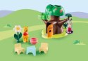 Zestaw z figurkami 1.2.3 Disney 71316 Domek w drzewie Kubusia Puchatka i Prosiaczka Playmobil