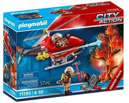 Zestaw z figurkami City Action 71195 Helikopter strażacki Playmobil