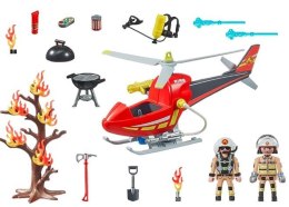 Zestaw z figurkami City Action 71195 Helikopter strażacki Playmobil