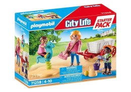 Zestaw z figurkami City Life 71258 Starter Pack Opiekunka z wózkiem Playmobil