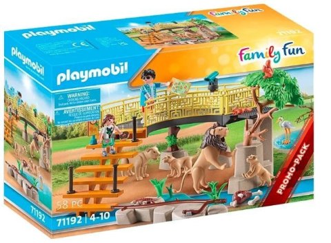 Zestaw z figurkami Family Fun 71192 Lwy na wybiegu Playmobil