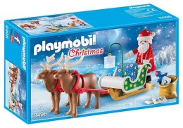 Zestaw z figurkami Christmas 9496 Sanie świętego Mikołaja z reniferami Playmobil