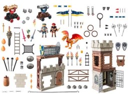 Zestaw z figurkami Novelmore 71298 Plac turniejowy Playmobil