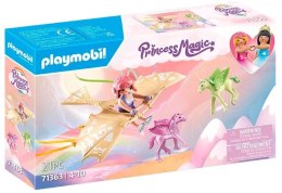 Zestaw z figurkami Princess Magic 71363 Niebiańska wycieczka z młodym pegazem Playmobil