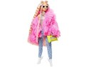 Barbie Extra Modna stylowa Lalka + urocza różowa świnka nr 3 ZA4985