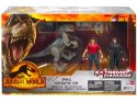 Jurassic World figurki Owen + Velociraptor Blue + Rain Delacourt ZA4911