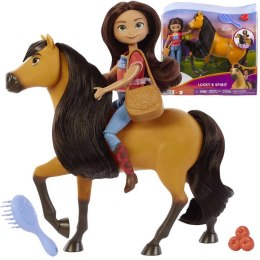 Mattel Lalka + koń Mustang Duch wolności Spirit Lalka na koniu ZA4924