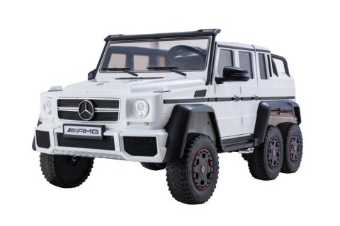 Auto Na Akumulator Mercedes G63 6x6 Biały