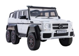 Auto Na Akumulator Mercedes G63 6x6 Biały