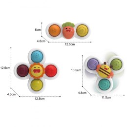 WOOPIE BABY Spiner 3w1 Zabawka Sensoryczna Edukacyjna - 4 ZESTAWY