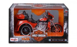 Model metalowy HD 2021 CVO Tri Glide pomarańcz 1/12 Maisto