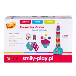 Wieża Zamek Króliczka piramidka Smily Play