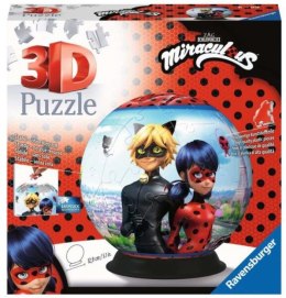 Puzzle 3D 72 elementy Kula Miraculous Ravensburger Polska