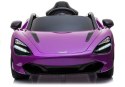 Auto na Akumulator McLaren 720S Fioletowy Lakier