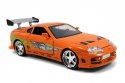 Pojazd Fast & Furious Szybcy i Wściekli Toyota Supra 1/24 z figurką JADA TOYS