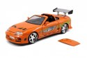 Pojazd Fast & Furious Szybcy i Wściekli Toyota Supra 1/24 z figurką JADA TOYS